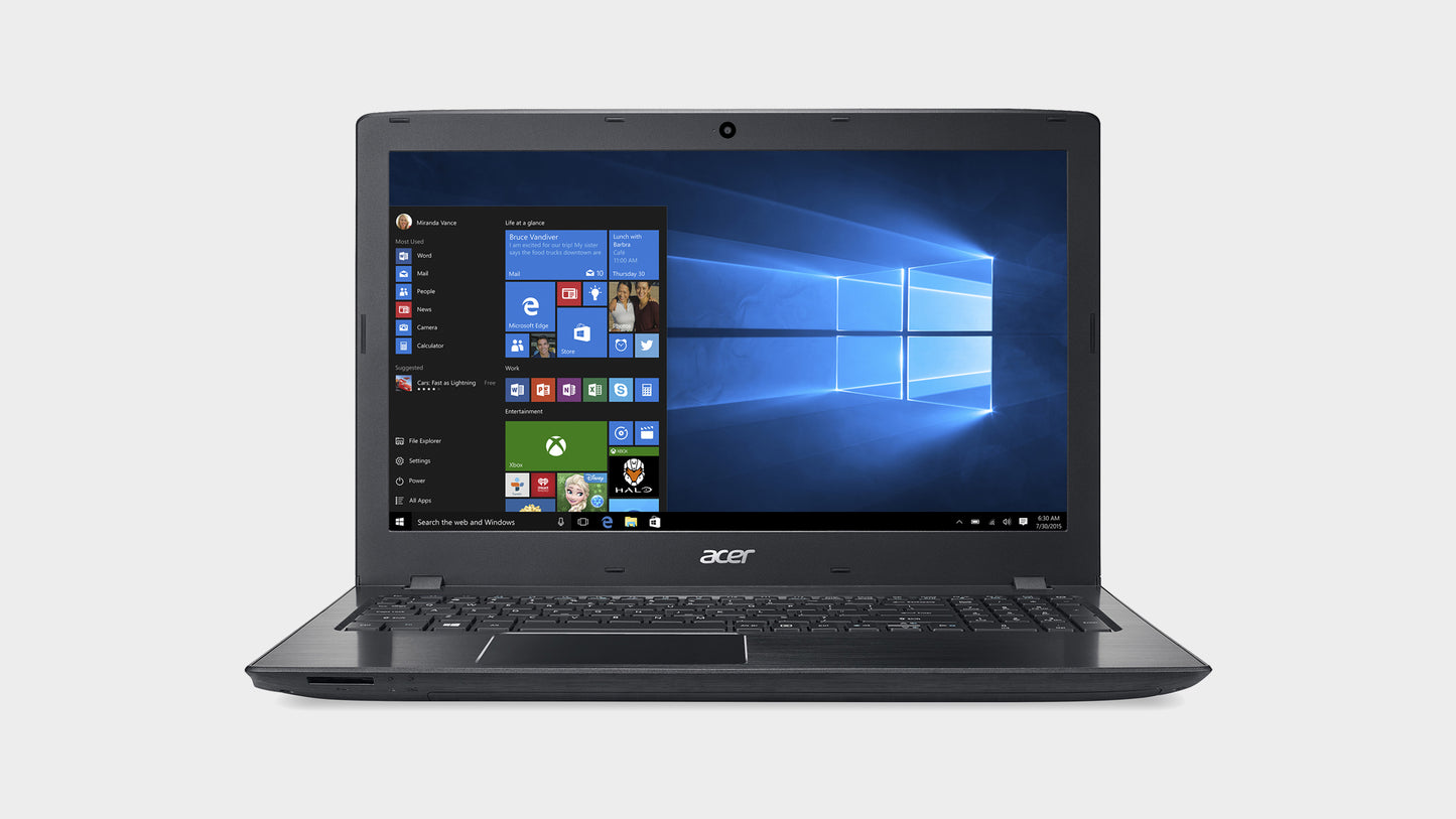 Acer Aspire E 15 - AMD A8-7100 - 8GB RAM - 500GB HDD