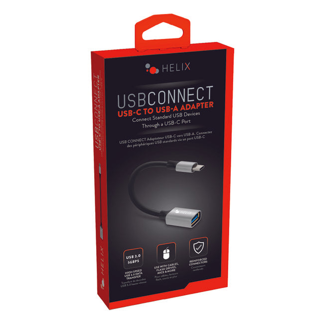 USB-C to USB-A Adapter Black