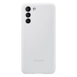 Samsung - Silicone Cover Gray for Samsung Galaxy S21+