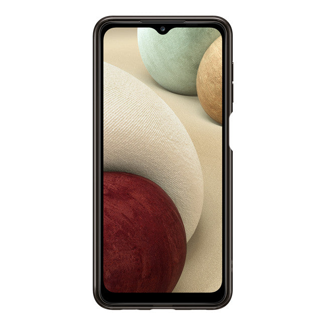 Soft Clear Cover Black for Samsung Galaxy A12