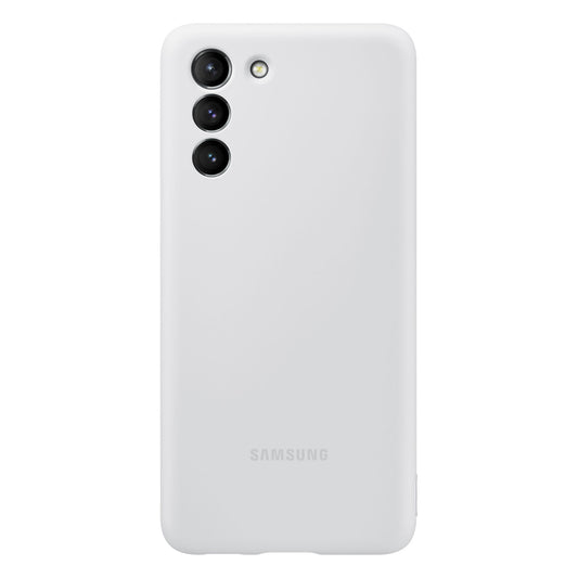Samsung - Silicone Cover Gray for Samsung Galaxy S21+
