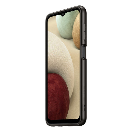Soft Clear Cover Black for Samsung Galaxy A12