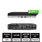 HP EliteDesk 800 G4 - i7 8th gen - 16GB RAM - 256GB SSD