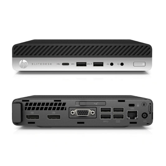 HP EliteDesk 800 G4 - i7 8th gen - 16GB RAM - 256GB SSD