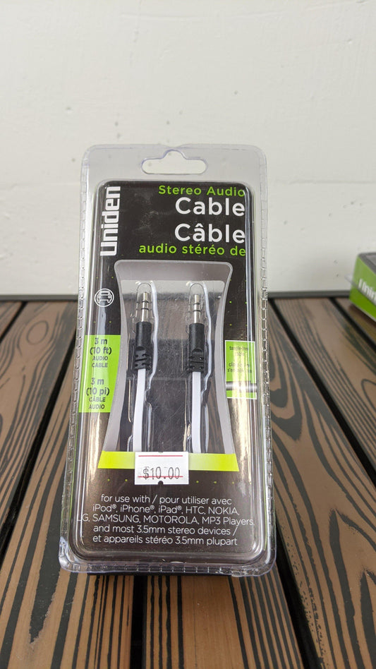Uniden Stereo Audio Cable - PCMaster Pro 