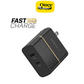 Premium Fast Charge Power Delivery Wall Charger 20W with USB-C 3.3ft Black